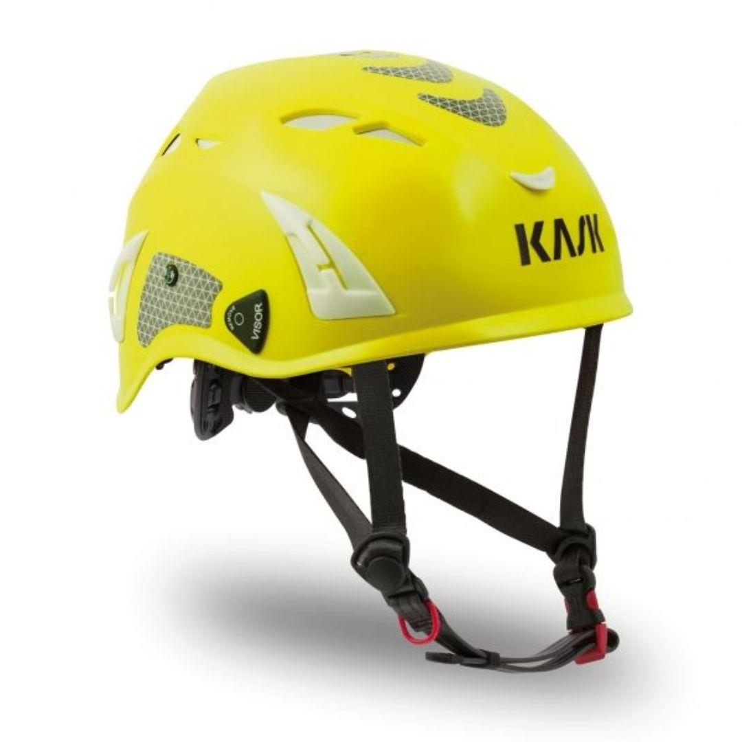 KASK WHE00037.221 Hi-Vis Superplasma Helmet, Yellow