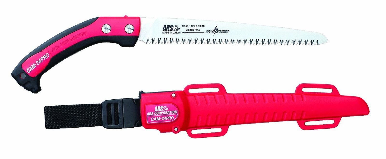 ARS SACAM24PRO Pruning Saw w/ Scabbard, 10"