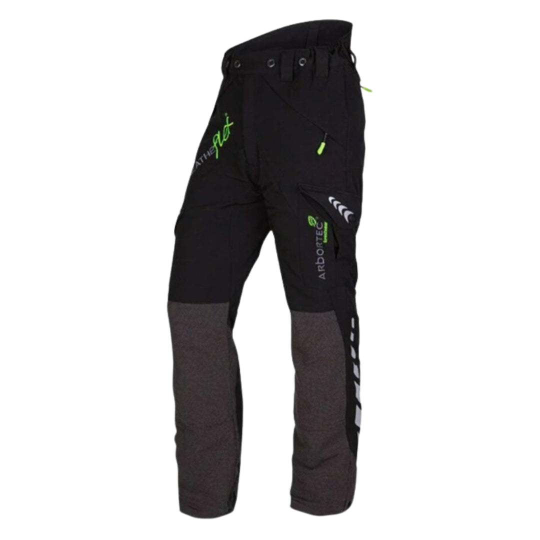 Arbortec AT4010 Breatheflex Chainsaw Pants, Black, XS
