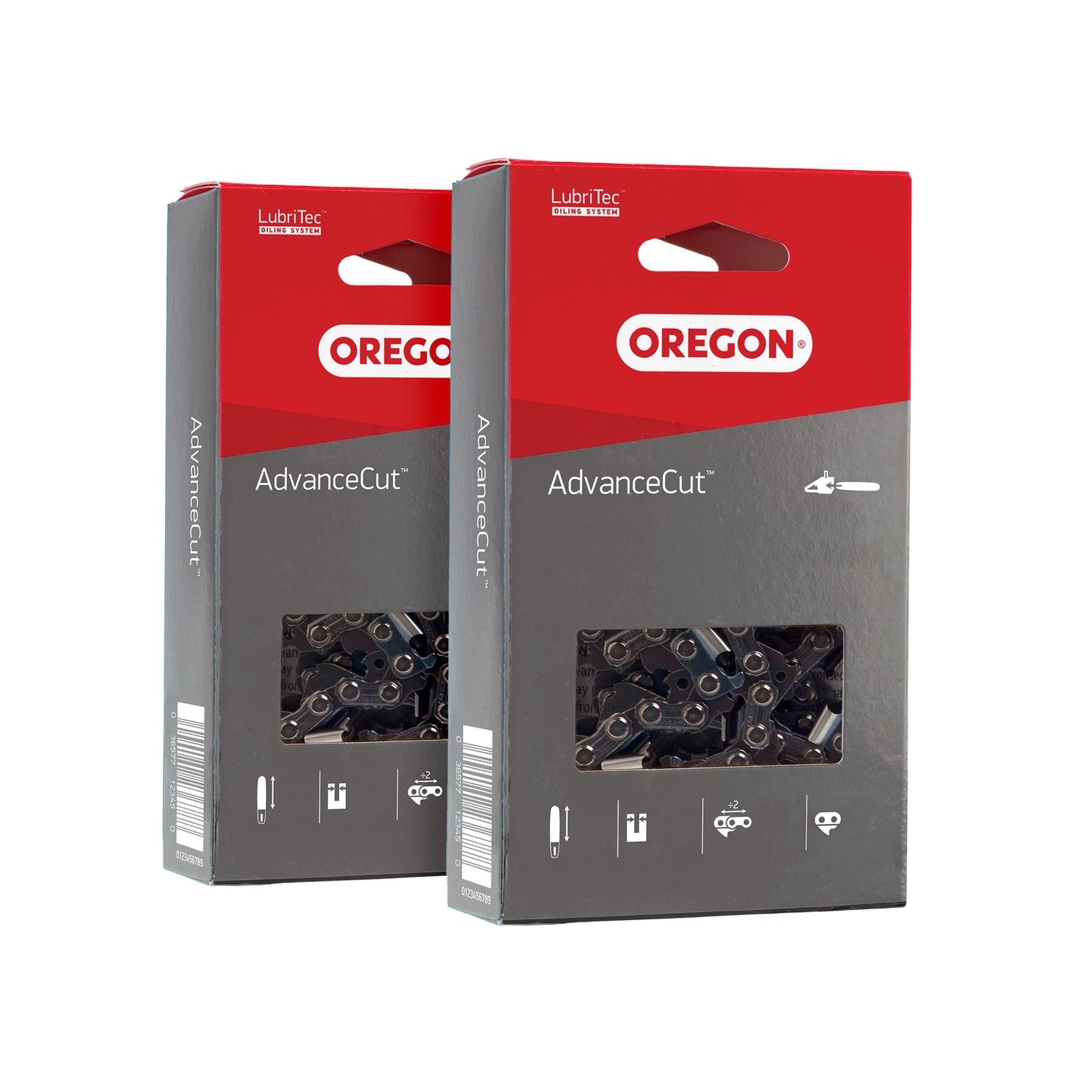 Oregon 91PX050G AdvanceCut S50 Saw Chain, 3/8" Low Profile Pitch, .050" Gauge, 50 Drive Links