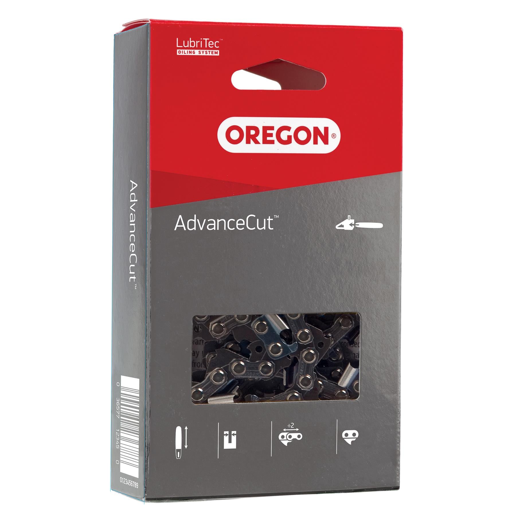 Oregon 91PX050G AdvanceCut S50 Saw Chain, 3/8" Low Profile Pitch, .050" Gauge, 50 Drive Links