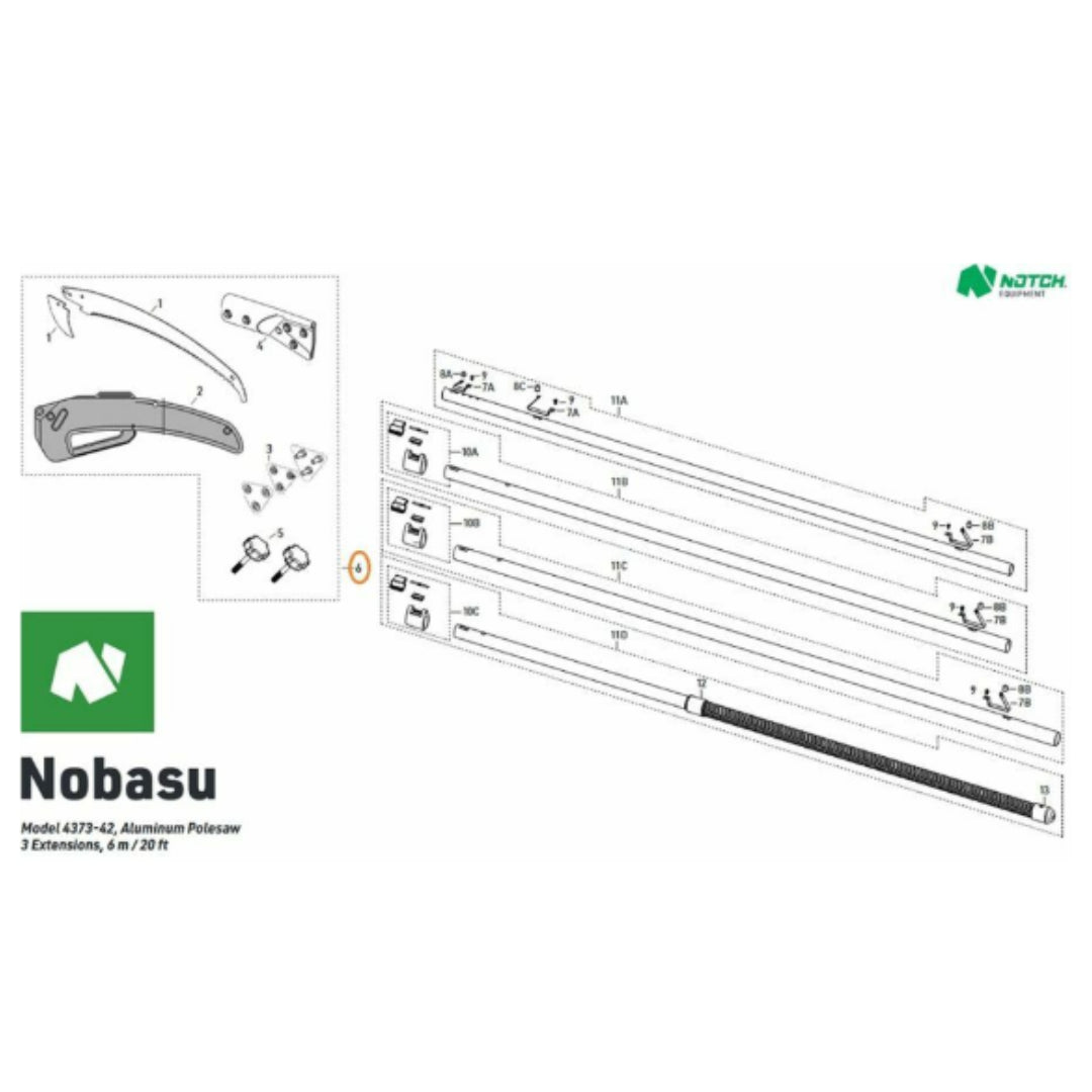 Notch 373-02-41 Nobasu Head Assembly