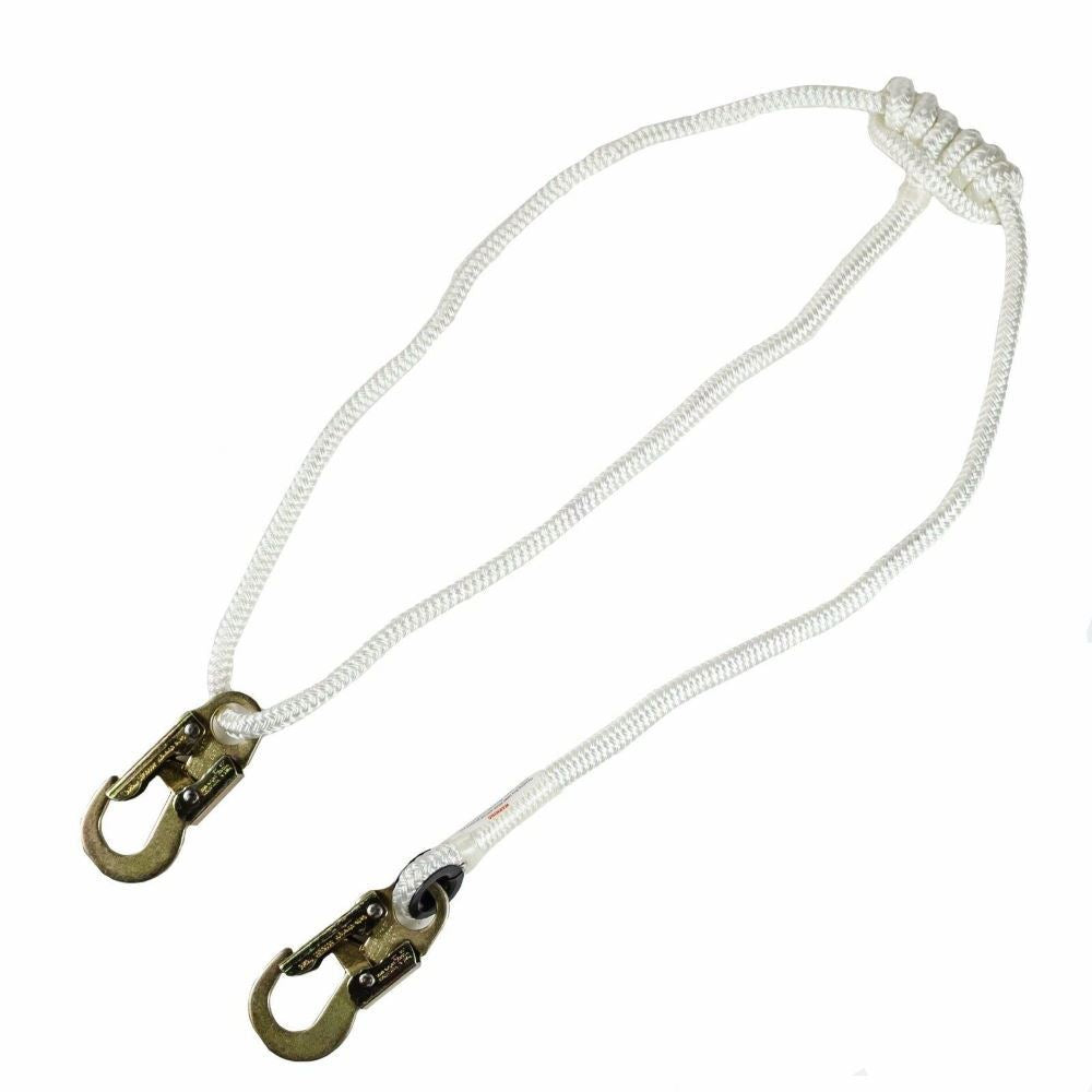 US Rigging Supply LYB1607 Adjustment 3-Strand Safety Lanyard, 1/2