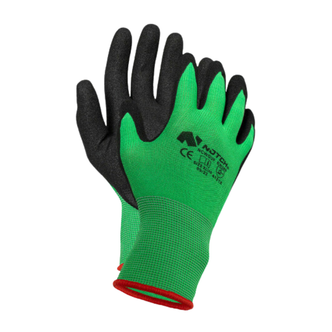 Notch NCWGUF-GR-L Canopy Glaves, Ultra Flex Green, Large