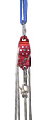 Portable Winch PCA-1272 Double Self-Locking Pulley Diamter 2-1/2"
